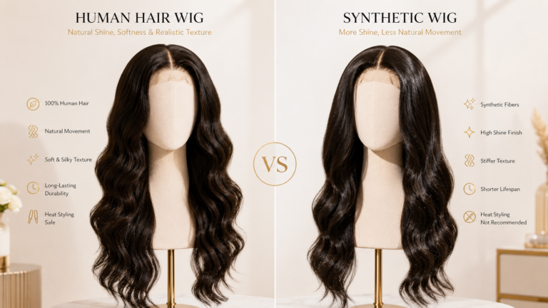 Human Hair vs Synthetic Hair: Which Is Right for You?